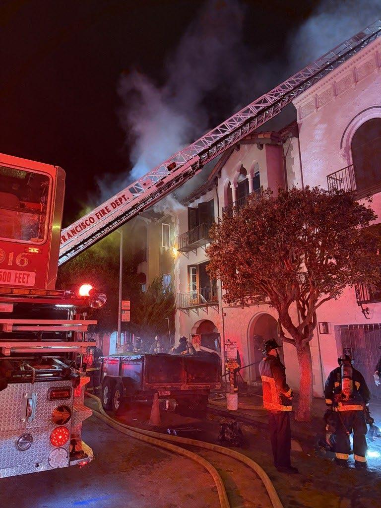 3rd Alarm Fire on Chestnut Street October 15, 2025