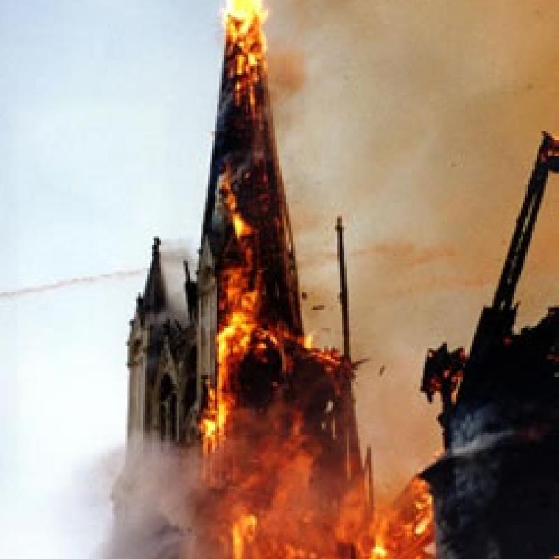 St. Paulus Church Fire 